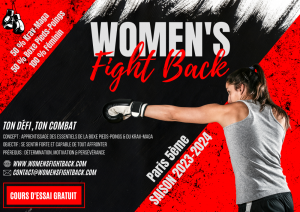 Affiche Women's Fight Back - Saison 2023-2024
